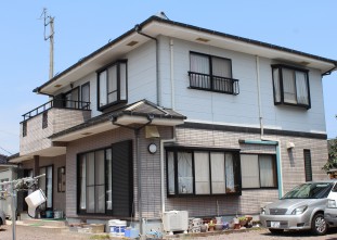 宇佐市樋田　外壁塗装工事前